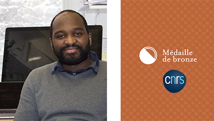 Abdou Rachid Thiam receives the CNRS bronze medal 2020
