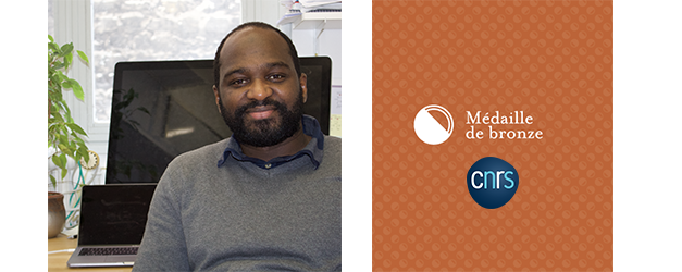 Abdou Rachid Thiam receives the CNRS bronze medal 2020