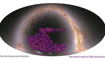 ENS scientists lead creation of the largest ever map of invisible dark matter