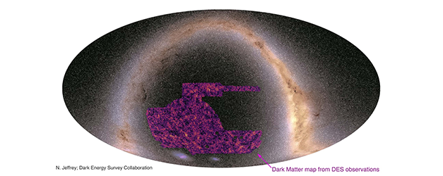ENS scientists lead creation of the largest ever map of invisible dark matter