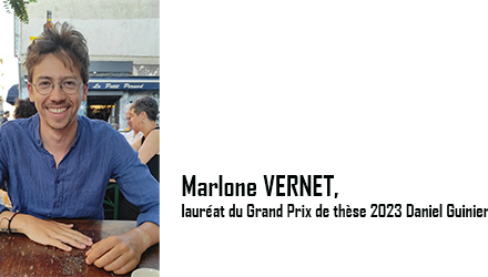 Marlone Vernet (Nonlinear Physics Team) Wins the SFP Daniel Guinier PhD Award.