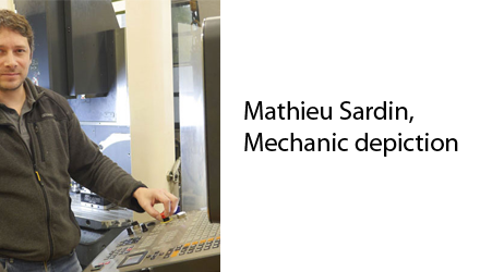 “Personnel depiction” collection: Mathieu Sardin, mechanic at LPENS
