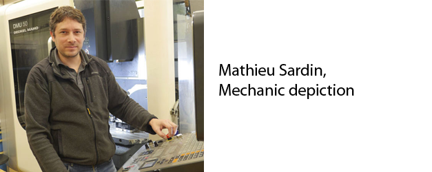 “Personnel depiction” collection: Mathieu Sardin, mechanic at LPENS
