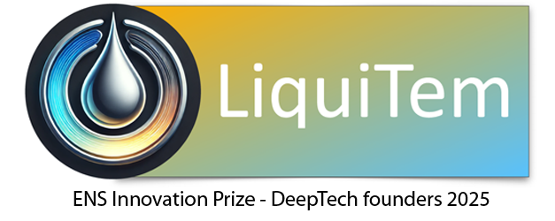 The LiquiTem startup awarded the ENS Innovation Prize – DeepTech founders 2025