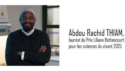 Abdou Rachid THIAM, lauréat du Prix Liliane Bettencourt pour les sciences du vivant 2025